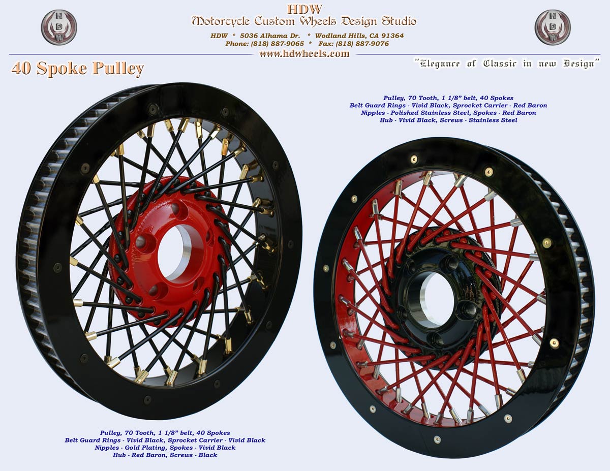 Spoked pulley wheels new arrivals